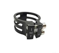 Besttoolifes 349 mm et collier de serrage Mountain 6061 en alliage d'aluminium de 20 mm, structure creuse, compatible avec tige de selle de route, poids plume, tube de selle à ajustement sûr