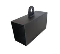Besttoolifes 6 x 8 cm, bloc de pincement pour doigts et entraînement de force - Équipement de fitness en fer robuste pour l'haltérophilie, l'escalade et la salle de sport - 200 g/300 g/400 g
