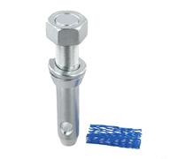 Besttoolifes Accessoire d'attelage de tracteur en métal robuste à 3 points pour usage agricole, compatible avec les tracteurs et outils Cat 1