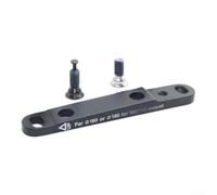 Besttoolifes Adaptateur Aluminium Alliage Frein Disque Route 140mm | Conversion flat mount, compatible pour rotor 160mm, montage direct, vélo route, performance freinage