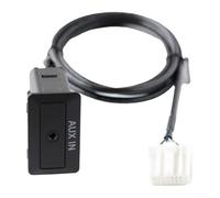 Besttoolifes Adaptateur auxiliaire pour voiture - Câble d'interface audio pour 6 2006-2011 - Prise stéréo 16 broches TD74-66-DFX - Mise à niveau de la prise audio de la console centrale