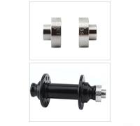 Besttoolifes Adaptateur de conversion d'entretoise de rechange en acier inoxydable pour moyeu d'extension de 135 mm compatible avec moyeu de route vers cadre de montagne de 130 mm 135 mm sans moyeu