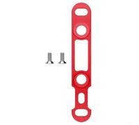 Besttoolifes Adaptateur de frein de vélo de route, étrier à disque hydraulique avant de 140 mm à 160 mm, convertisseur en alliage d'aluminium léger, partie de cyclisme noire (rouge)