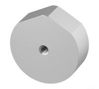 Besttoolifes Adaptateur de trépied en alliage d'aluminium pour Mini | pour plaque de montage usinée CNC de 6,35 mm | Compatible avec Arca for Swiss, trépieds filetés G1/4 (argent)