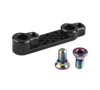 Besttoolifes Adaptateur plat pour vélo de route 140 mm à 160 mm | Support d'étrier de frein arrière en alliage d'aluminium 7075 de qualité pour Sram Campy, noir, rouge, argent, vert, rose