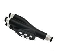 Besttoolifes Adaptateur PTFE 4 en 1 pour imprimante 3D Bambulab - Connecteur de tube - Port d'extension de tuyau à filament - Compatible avec P1P PS X1 X1C X1E A1 A1 Mini - Design magnétique