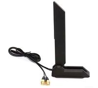 Besttoolifes Antenne WiFi 6E double bande haute performance pour cartes mères ROG Gaming - Connectivité améliorée 2,4 GHz et 5 GHz - Compatible avec les séries ROG B550-F B650 B760 Z690 Z790