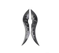 Besttoolifes Autocollant 3D pour toit de voiture en ABS haute résistance, adapté aux SUV, berlines et hayons - Finition fibre de carbone