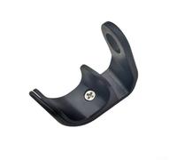 Besttoolifes Axe de fourche avant pliable avec boucle fixe en alliage usiné pour support de clip Poignée en caoutchouc pour crochet pour sécuriser et redresser l'aluminium (noir)