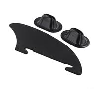 Besttoolifes Axe de suivi gonflable côté plume ABS compatible avec le canoë rameur ou aileron de planche longue, 140 g, motif de contrôle pour plus de stabilité et plus amovible