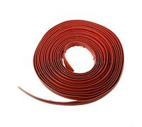 Besttoolifes Bande de transition de sol en TPE pour une connexion sans couture entre différentes surfaces jusqu'à 10 mm d'épaisseur, compatible avec les portes et couloirs (marron, 10 m)