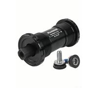 Besttoolifes Boîtier de pédalier à trou carré pour VTT - Largeur de coque de 73 mm, roulements à cartouche scellés, construction en alliage, compatible avec cadre de 68 mm et broche conique carrée de