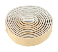 Besttoolifes Bordure murale 3D pour décoration d'intérieur, garniture en mousse de polyéthylène auto-étanche, 4 cm de large, facile à décoller et bordure pour murs, portes, verre, blanc