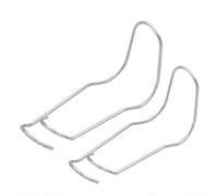 Besttoolifes Boucle en fil d'acier pour serre et jardin, clip à ressort de pression avec construction en acier galvanisé, taille réglable de 11 à 20 mm, réutilisable (16-16 mm)