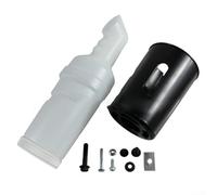 Besttoolifes Bouteille de sable pour chariot de golf avec support en forme de U sans perçage pour tubes de 2,5 cm, construction en ABS rechargeable de grande capacité
