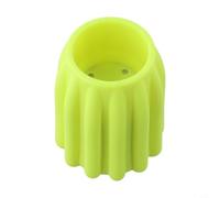 Besttoolifes Bouton de valve de cylindre de réservoir jaune long pour plongée sous-marine - Réducteur de pression en plastique ABS avec texture antidérapante, marquages ouvert/fermé, 5,2 x 3,8 x 3,8