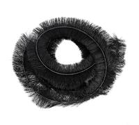 Besttoolifes Brosse de protection de gouttière de 4 m pour filtre à feuilles pour protection de tuyau de descente de toit, système d'élimination des obstructions, gouttières en acier inoxydable 100 mm