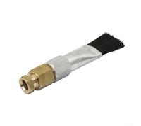 Besttoolifes Brosse lubrifiante automatique, brosse coulissante, applicateur d'huile de chaîne métallique en nylon, lubrification uniforme pour rails de guidage et machines agricoles (M10 x 1)