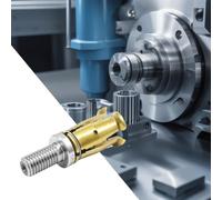 Besttoolifes BT40 Pince de broche à filetage externe 45 degrés pour porte-outils de fraiseuse CNC, extracteur antidérapant en métal avec mécanisme de verrouillage latéral