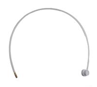 Besttoolifes Buse aérosol blanche de 60 cm avec tuyau d'extension à 360 degrés, pour application de sous-couche, compatible avec les cavités et les sections de boîte