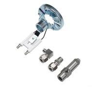 Besttoolifes Buse de brûleur d'huile usée en acier inoxydable - Tête de pulvérisation pour huile lourde, huile végétale, chauffage industriel de chaudière avec 0,8 mm-2 (1 mm)