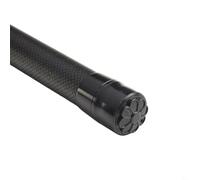 Besttoolifes Canne télescopique en fibre de carbone pour filet de pêche, facile à plier et avec tête de transport, poignée en carbone 46 t, épuisette pliable à verrous en alliage d'aluminium (dé à