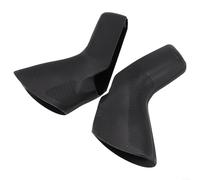 Besttoolifes Capuchons de Levier de Frein en Silicone pour SRAM Rouge, Housses de Levier de Vitesse de Route Élastiques Protecteurs de Guidon de Cyclisme Noir et Rouge (Noir)