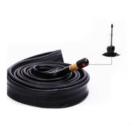 Besttoolifes Chambre à air de vélo de 66 x 4,4 à 5,3 cm, construction en caoutchouc butyle pour plus de durabilité et de rétention d'air, compatible avec et valves (AV/FV) pour (32 mm)