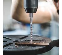 Besttoolifes Clé électrique à marteau convertisseur avec adaptateur à tige carrée et ensemble de forets pour perçage mural et brique, tête de conversion en métal (D)