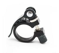 Besttoolifes Collier de serrage de tige de selle de 286 mm/318 mm, en alliage d'aluminium, rapide pour selle de 254 mm à 286 mm, pour vélos de route plus engrenage fixe de vélo (noir 318)