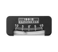 Besttoolifes Compteur de pente de danger d'avalanche - Inclinomètre - Localisateur de pente - Goniomètre marin - Accessoire de voile - Outil de mesure portable (10-0-10)