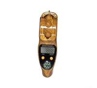 Besttoolifes Compteur manuel électronique en bois avec écran LCD numérique pour la méditation et la pratique spirituelle, portable, léger, pour soulager le stress, utilisation en extérieur (bois)