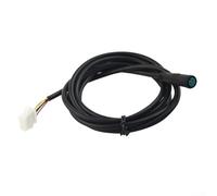 Besttoolifes Connecteur de contrôleur de vélo électrique, faisceau de câblage pour tableau de bord Ebikes noir, câble d'affichage de vélo électrique, pièce de rechange, rallonge d'instrument de vélo