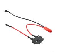 Besttoolifes Connecteur de faisceau de câbles de batterie 12 V 6 V avec fusible 13 A, prise carrée pour voitures électriques autoportées, jeeps pour trafx, pièces d'assemblage de câble rouge et noir