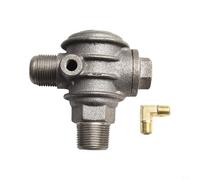 Besttoolifes Connecteur de valve anti-retour à filetage mâle en fer à 3 ports pour compresseur d'air ou pompe à air, raccord de rechange pour réservoir sous pression et systèmes de pompe à piston dans