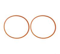 Besttoolifes Courroie de moteur dentelée en nylon pour machine à coudre domestique compatible avec les modèles 32,5 cm, 34 cm, 35,5 cm, beige (34 cm)