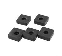 Besttoolifes Coussinets en caoutchouc absorbant les chocs pour équipement de fitness, coussinets anti-vibrations pour équipement d'exercice, coussinet d'équipement antidérapant, pare-chocs en