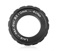 Besttoolifes Couvercle de verrouillage central pour moyeux de verrouillage central Shimano - Anneau de verrouillage de rotor de frein en alliage d'aluminium compatible avec essieu de 9/12/15 mm