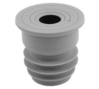 Besttoolifes Couvercle de vidange en silicone pour machine à laver, lavabo, serpillère, piscine, joint de tuyau de vidange déodorant, gris, 3 tailles (L)