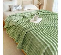 Besttoolifes Couverture douce et chaude pour le salon ou le bureau, 100 x 150 cm, couverture confortable pour se détendre, faire la sieste et décorer la maison (B)