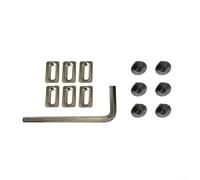 Besttoolifes Crampons de pédale de vélo pour et pour KEO - Kit de remplacement avec vis M5, rondelles, clé à molette pour accessoires (pour Keo)