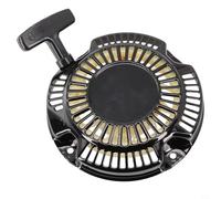 Besttoolifes Démarreur à tirette pour moteurs Robin EY20 EH12 en plastique durable compatible avec les petits moteurs Go Karts et équipements électriques d'extérieur Noir