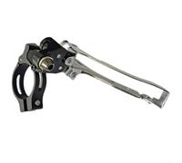 Besttoolifes Dérailleur pour avant Route 50-56T Max Capacité 16T Dérailleur | Tirage bas, 2x7-11 vitesses, alliage aluminium, acier , fixation clamp adaptable