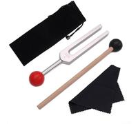 Besttoolifes Diapason en alliage d'aluminium 528 Hz 528 C pour la méditation et la thérapie par le son avec résonance et prise en main ergonomique pour les musiciens et la guérison