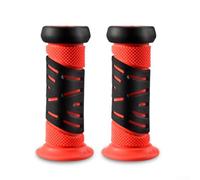 Besttoolifes Disposition du guidon pour enfants - Poignées antidérapantes et résistantes à l'eau - Poignées texturées confortables pour enfants pour vélos et tricycles en caoutchouc (rouge)