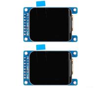 Besttoolifes Écran couleur TFT LCD de 1,69", résolution 240 x 280, module d'écran SPI avec pilote ST7789V2, écran IPS avec coins arrondis, 3,3 V compatible avec