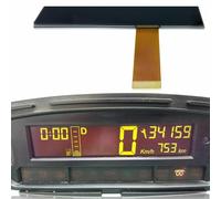 Besttoolifes Écran LCD pour compteur de vitesse de voiture Microcar MC1/MC2/M Go Ligier X Too et JS28 2004-2011 Instrument Cluster, 200402107007, 200908412, P50V4, JS28V1