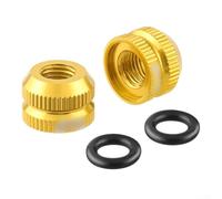 Besttoolifes Écrous de valve en aluminium pour valves Presta, chambre à air