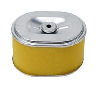 Besttoolifes Élément de filtre à air pour moteur de rechange 168F 170F, compatible avec mini motoculteur GX160, construction en éponge et fer, petit moteur d'air (jaune)