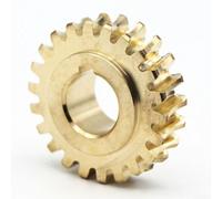 Besttoolifes Engrenage à vis sans fin en laiton 51405MA pour souffleuses à neige à deux étapes, pièce de rechange compatible avec 536886540/536886110 et 204167, performance durable en H